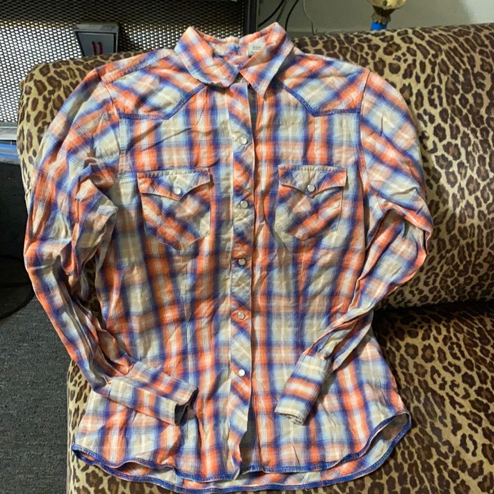 Ladies Roper Snap Up Western Shirt